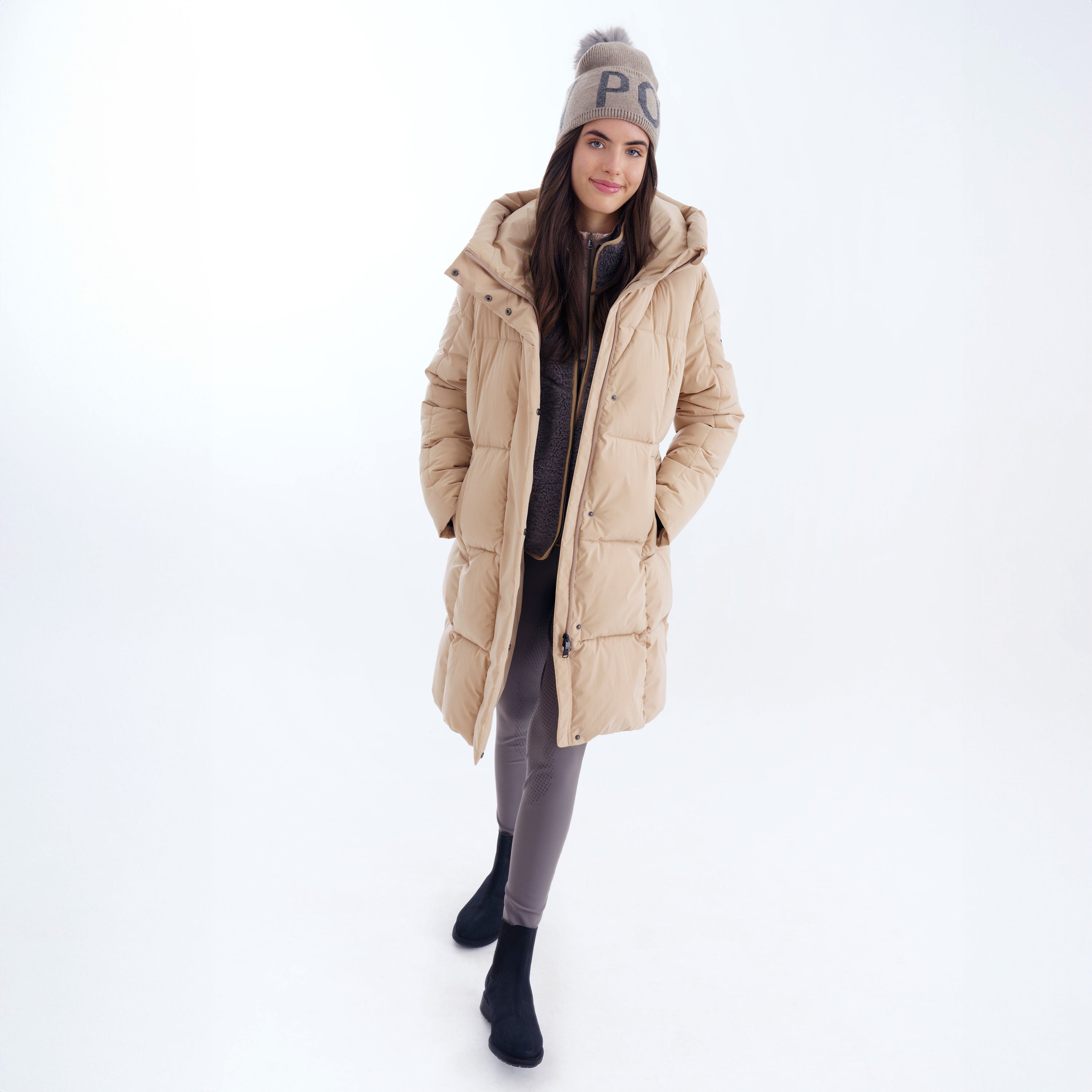 Veste doudoune longue Fanny - HV POLO