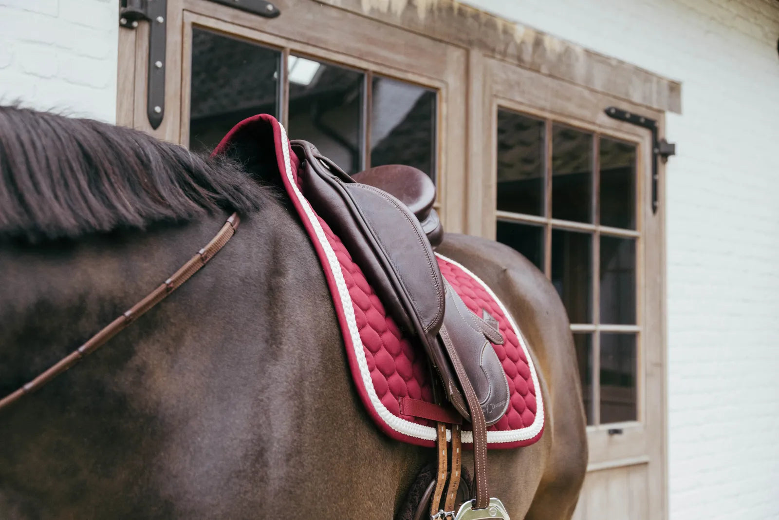 Tapis de selle Plaited Cord DRESSAGE - Kentucky