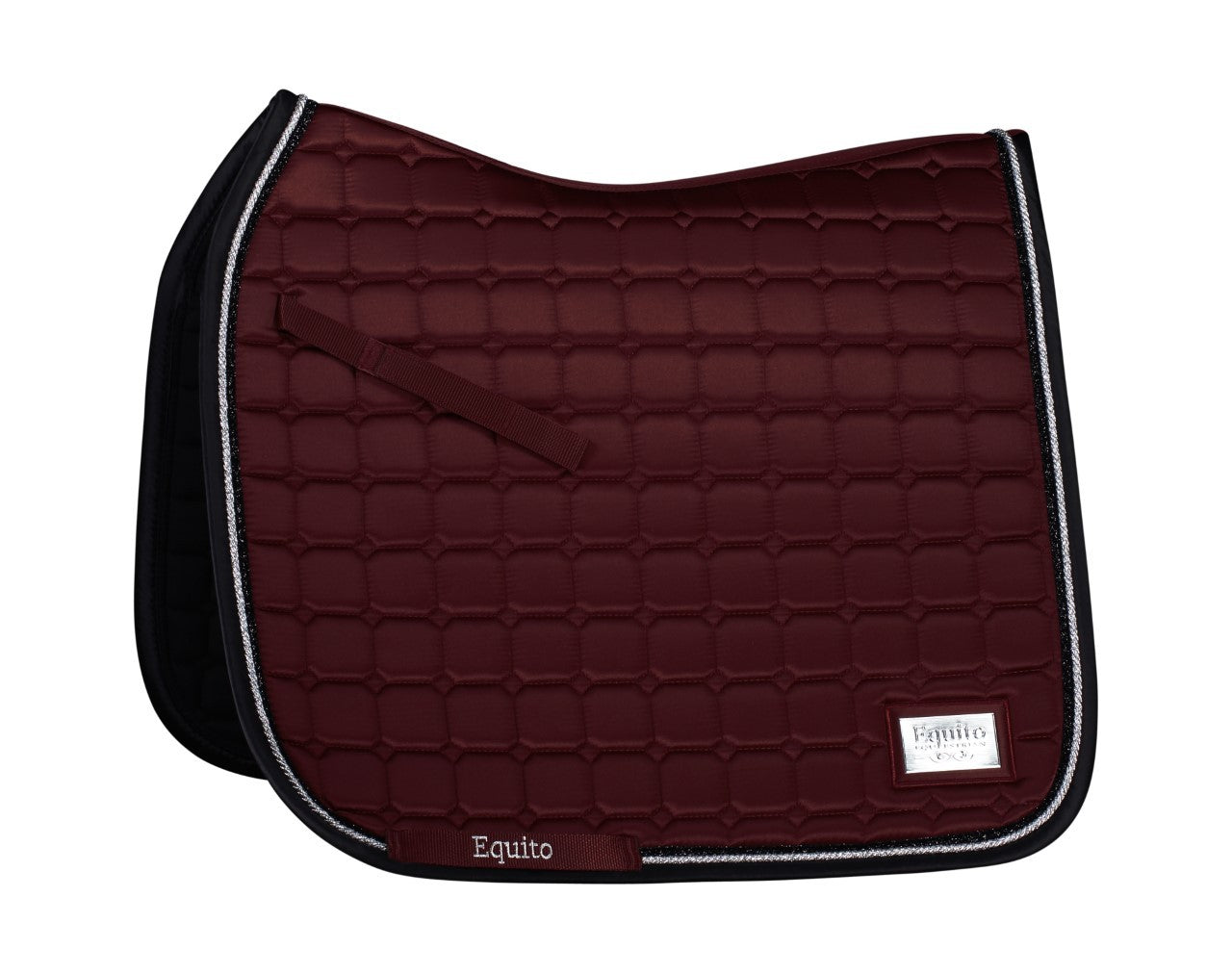 Tapis de selle EQUITO - Black Cherry