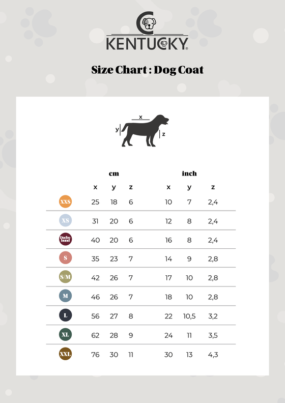 Faux fur dog coat - Kentucky