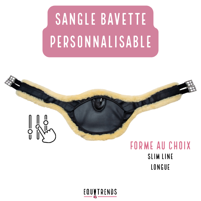Custom-made long SLIM-LINE Athletic bib - MATTES