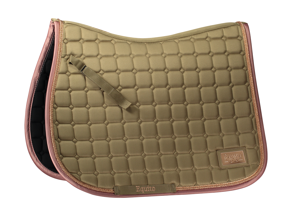 Olive Blush saddle pad - Equito