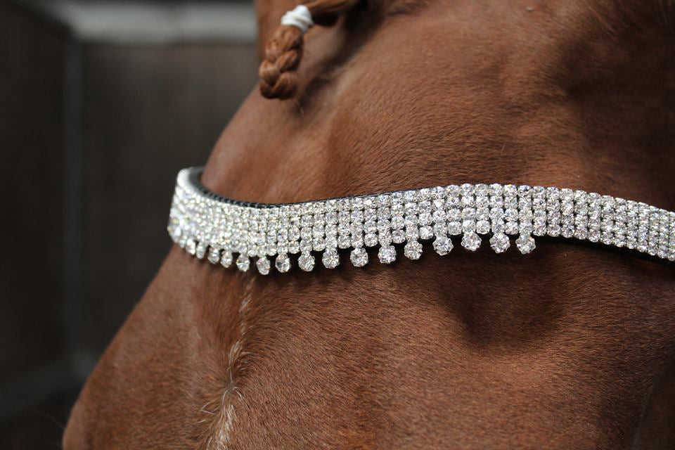 Frontal chainettes strass