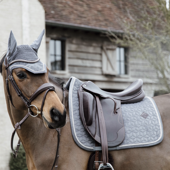 Tapis Velvet Basic GRIS DRESSAGE - Kentucky
