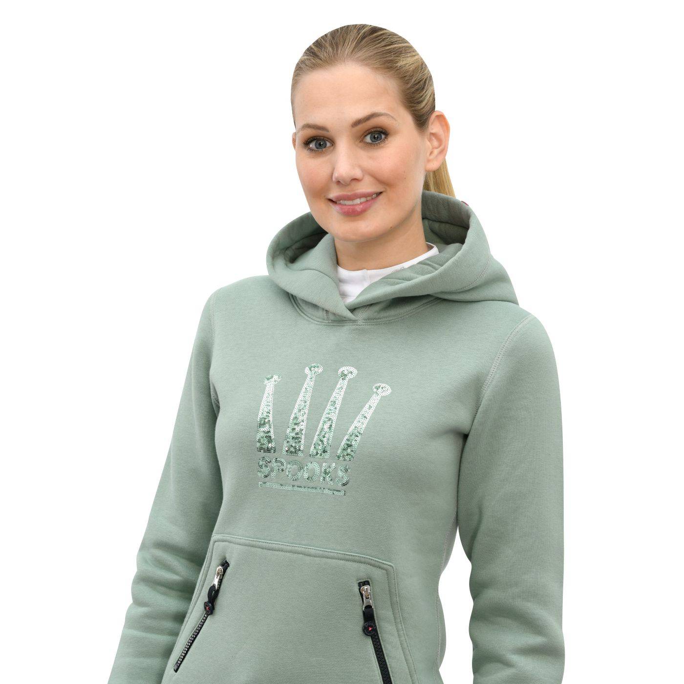 Crown Hoody Sequin Sweatshirt - Spooks