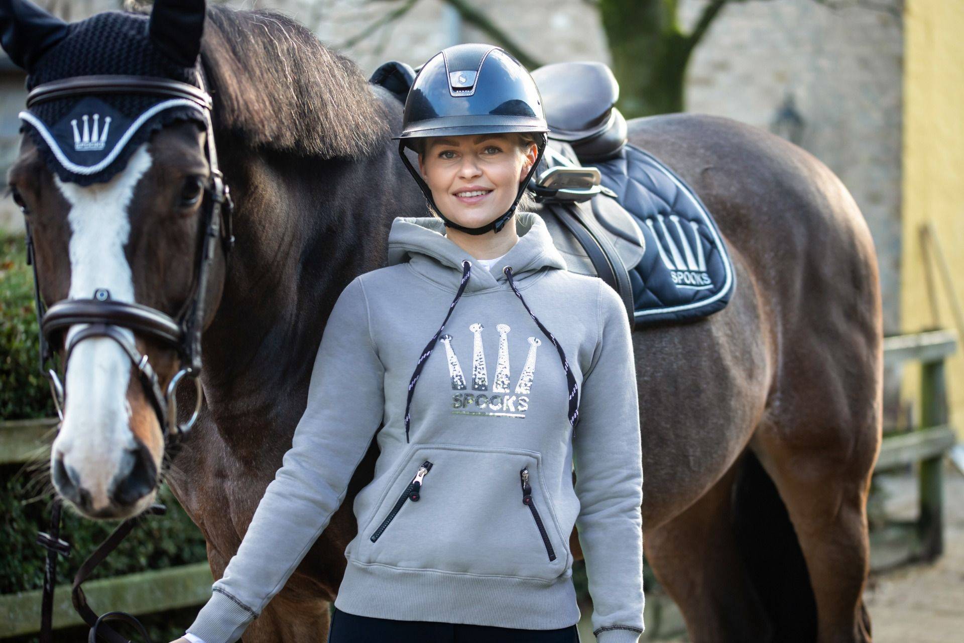 Crown Hoody Sequin Sweatshirt - Spooks