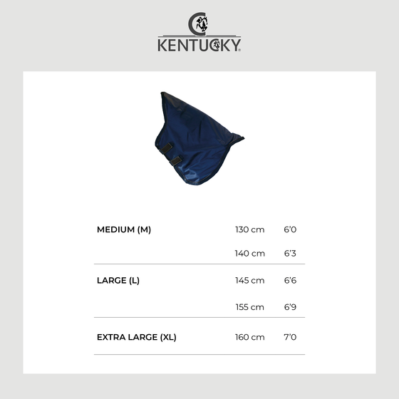 Classic 150G Waterproof All Weather Neck Cover - Kentucky