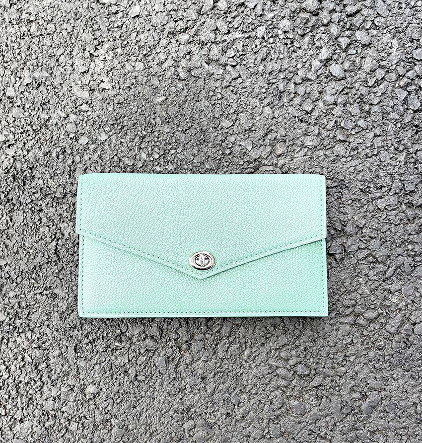 Water Green phone pouch - Melca Paris