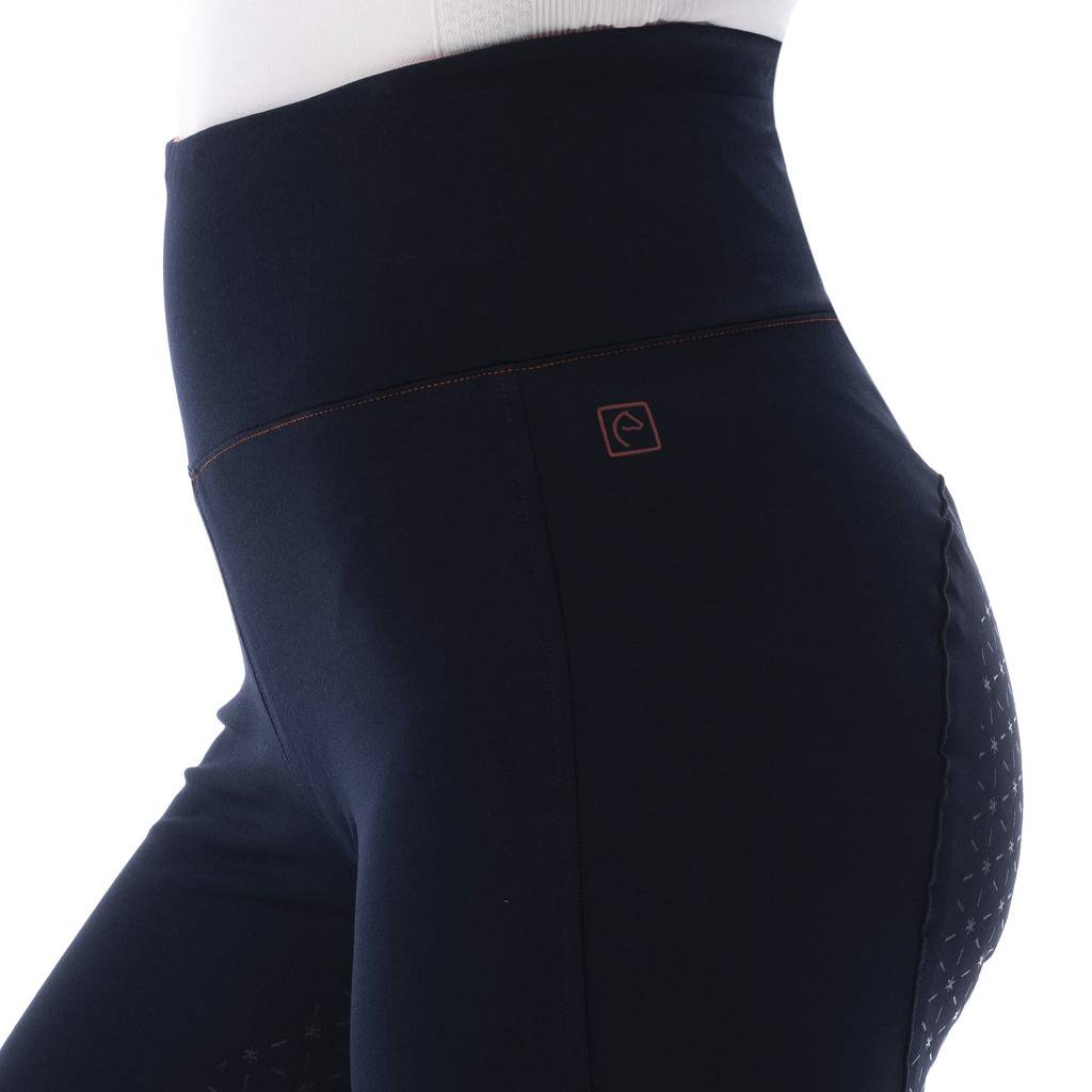 Lyly leggings with silicone bottom - Equithème