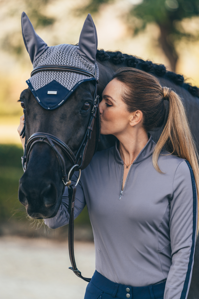 Bonnet Sportive Blue Ash - Equestrian Stockholm