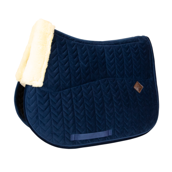 Skin-Friendly Velvet Saddle Pad - Kentucky