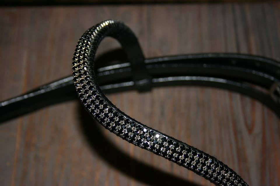 Frontal cristaux noirs