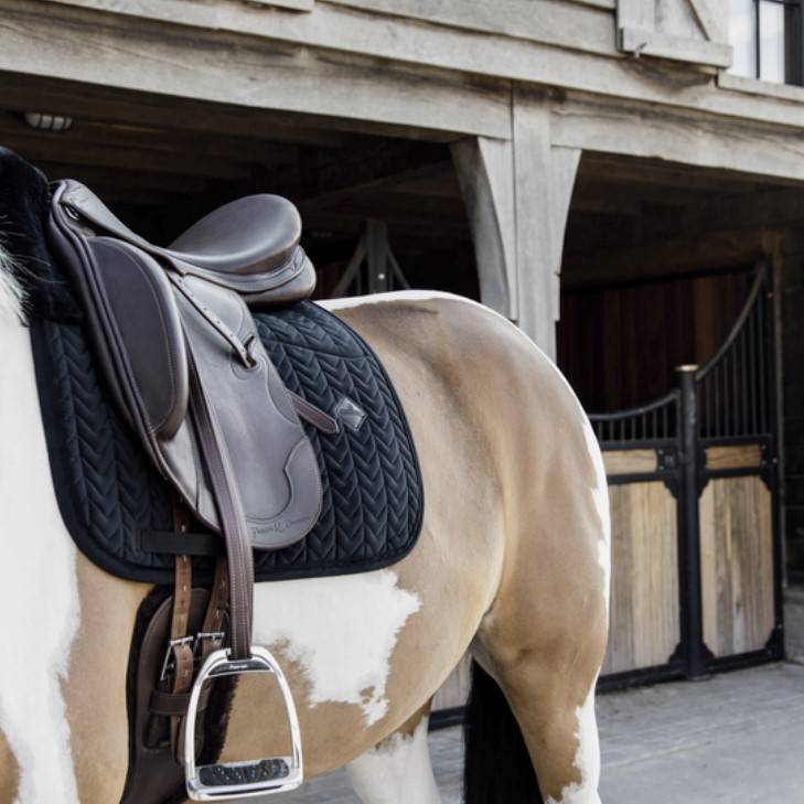 Skin-Friendly Velvet Saddle Pad - Kentucky