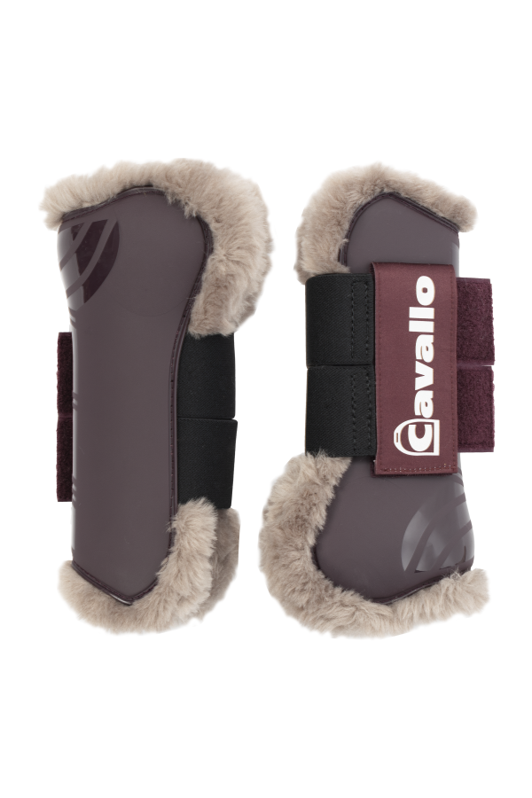 Gaiters with faux fur Himiko - Cavallo