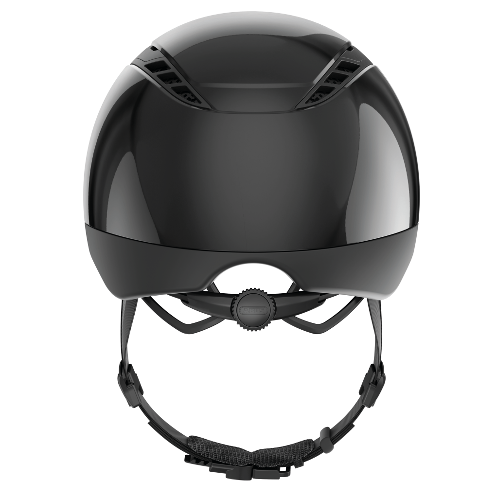 AirDuo Glossy Black Helmet - Abus