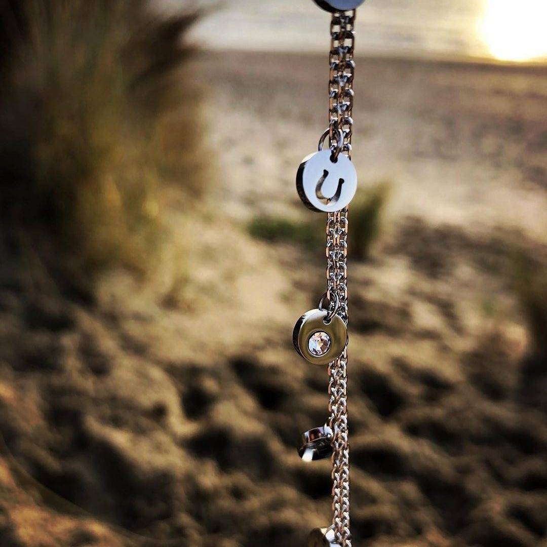Bracelet avec breloques personnalisées - Ponytail & Co