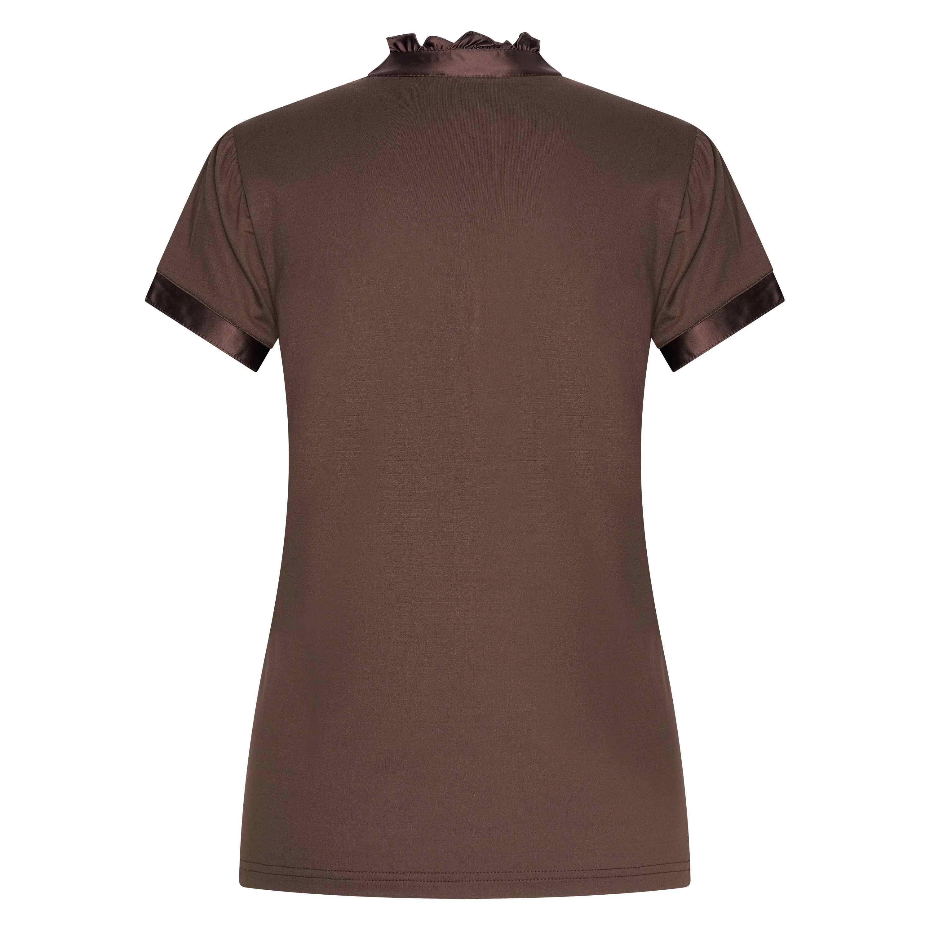 Anna polo shirt with frilly collar - Imperial Riding