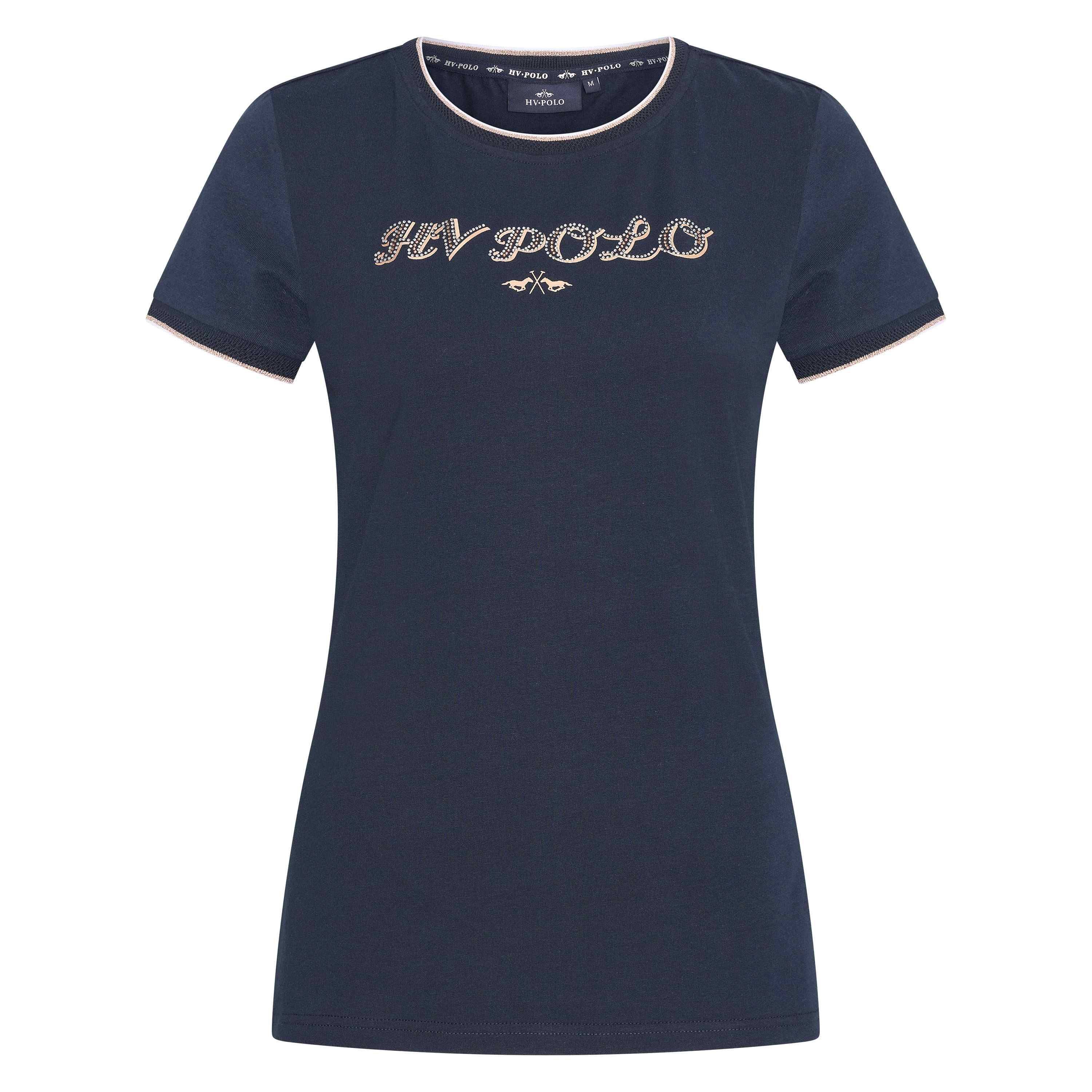 Heather rhinestone t-shirt - HV POLO