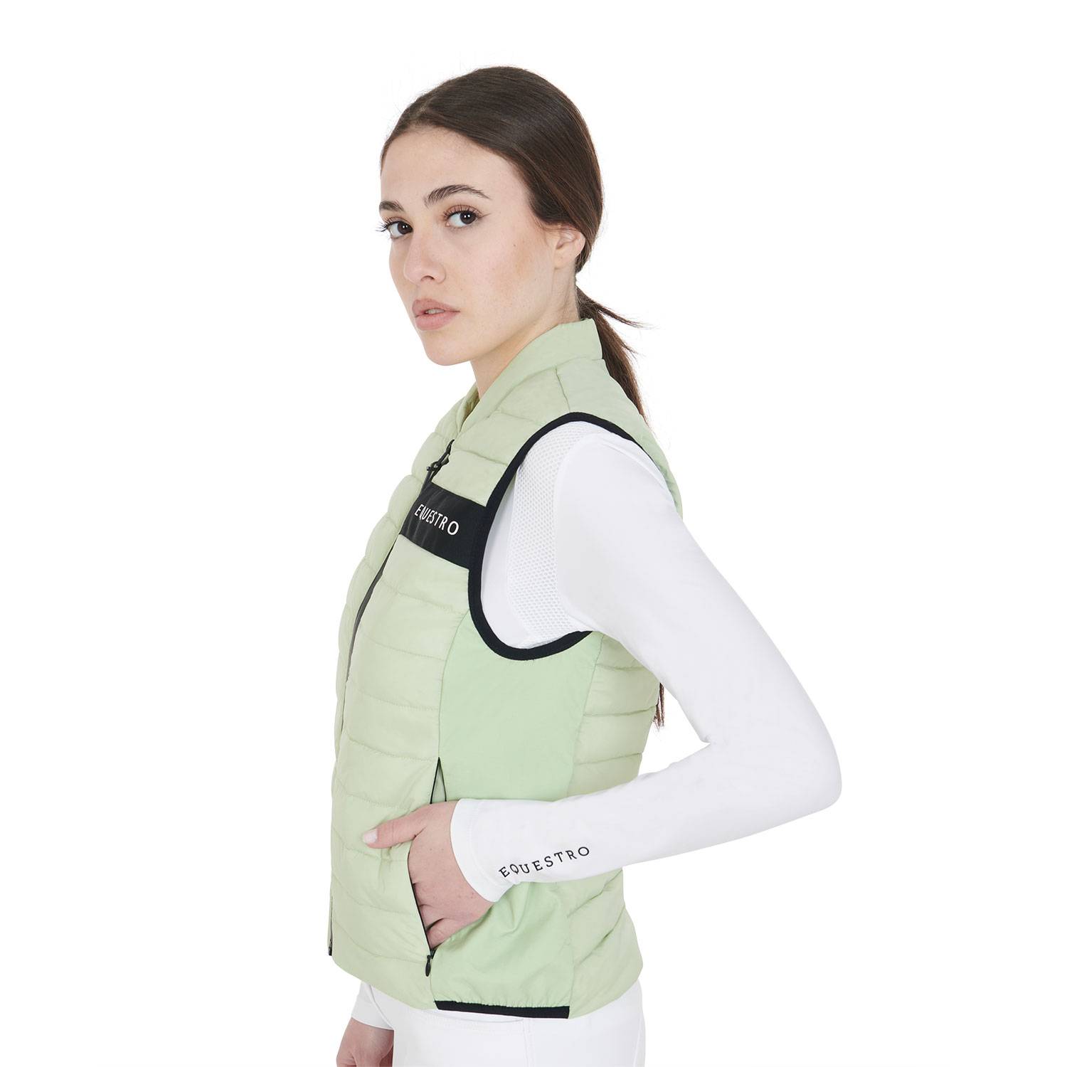 Technical windproof sleeveless jacket - Equestro
