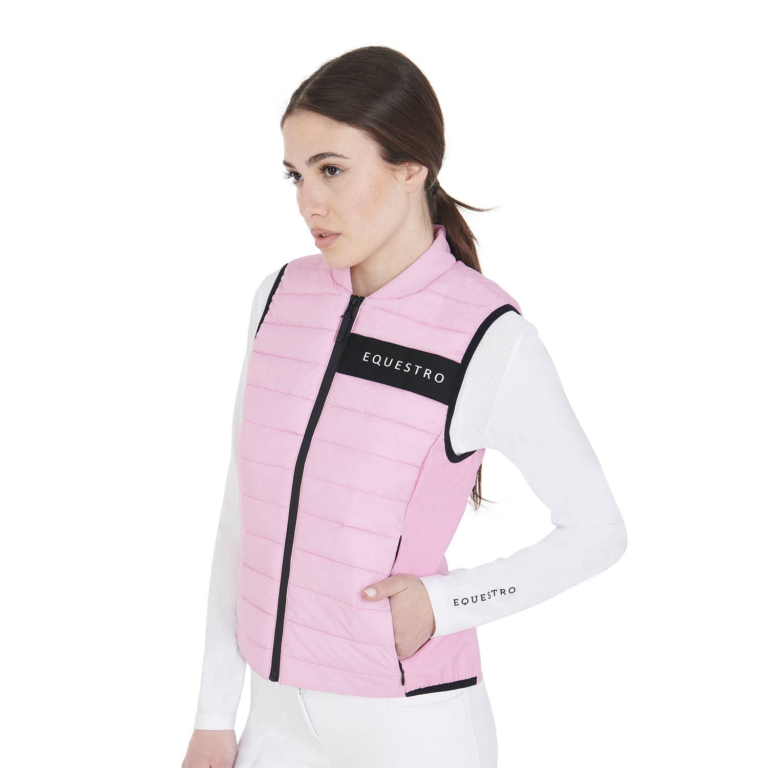 Technical windproof sleeveless jacket - Equestro