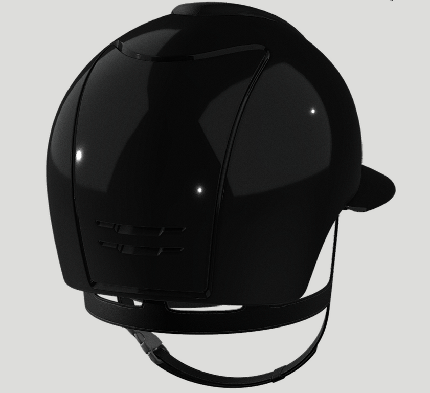 CROMO 2.0 Polish Black/Velvet POLO Helmet - KEP