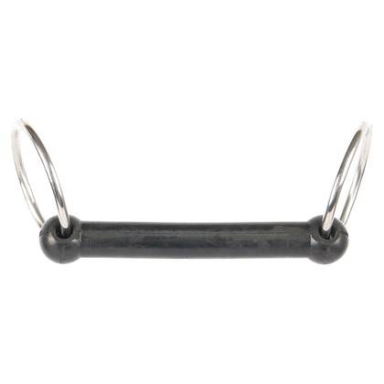 Straight rubber bit 2 rings - Harry&