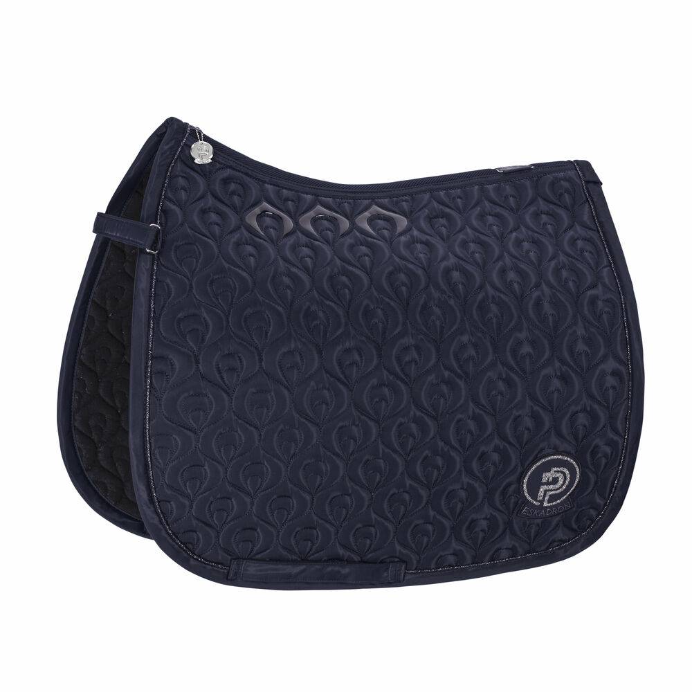 HighGloss Peacock Platinum Pure saddle pad - Eskadron