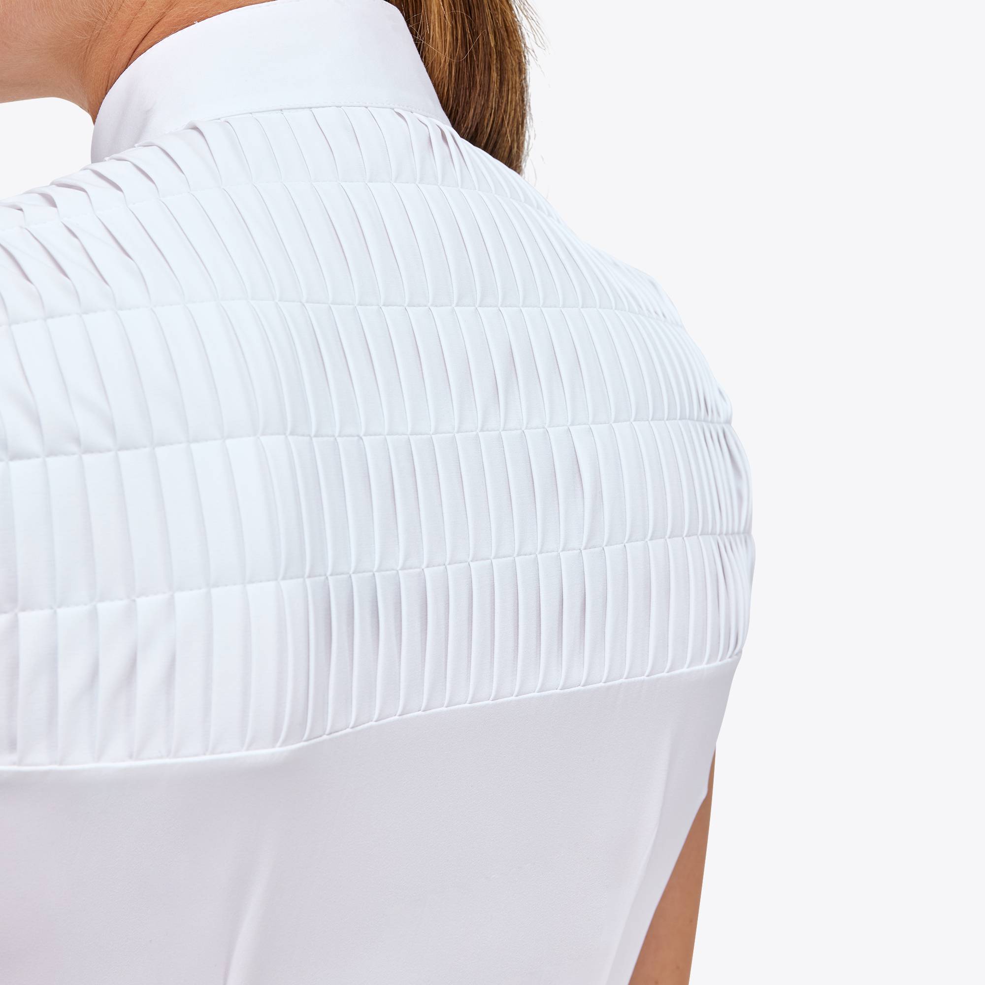 Polo de concours Jersey S/S Pleated Bib - CAVALLERIA TOSCANA