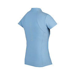 Polo technique manches courtes zip paillettes - HORKA