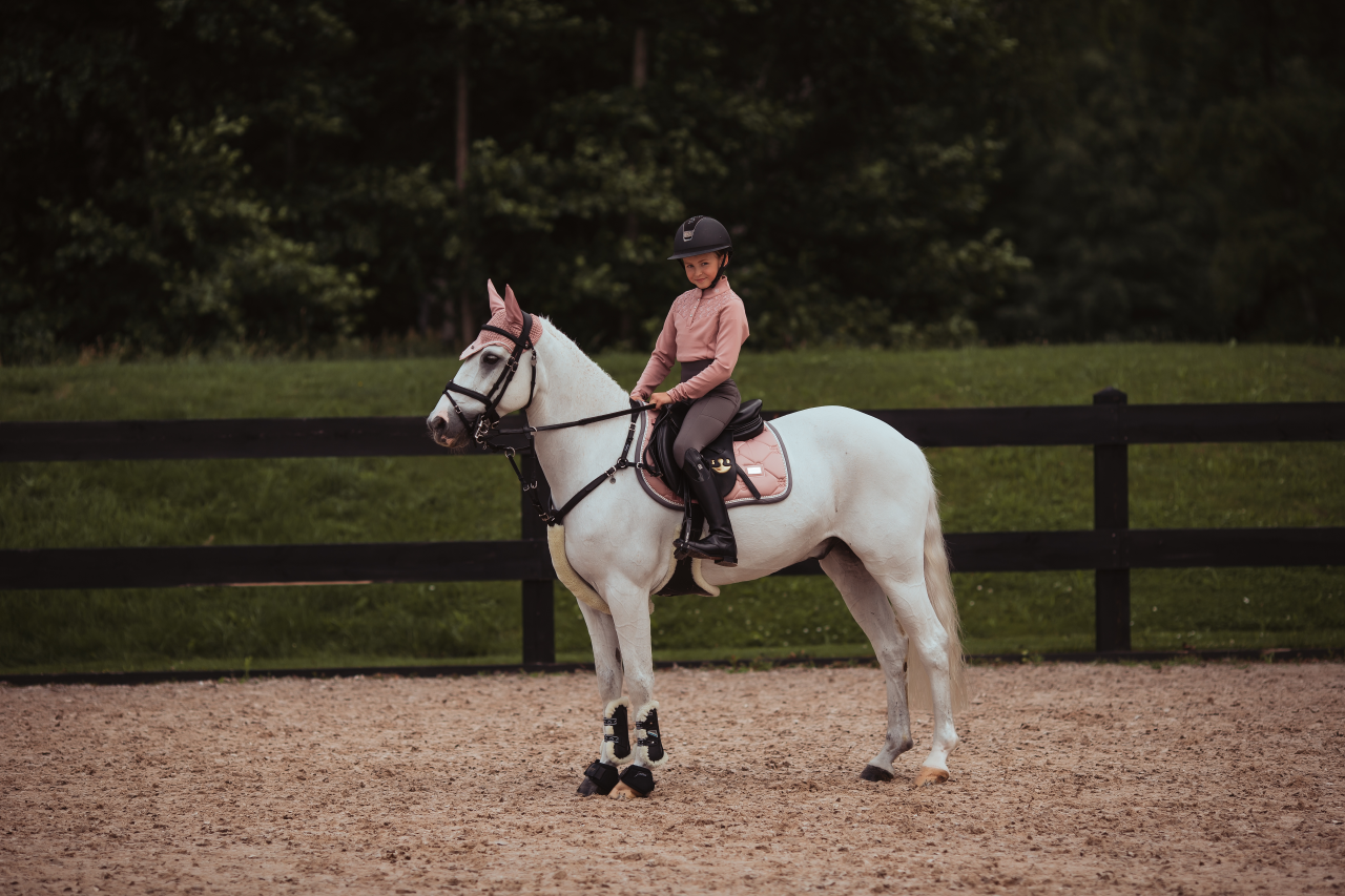 Tapis de selle PINK PEARL MIXTE - Equestrian Stockholm