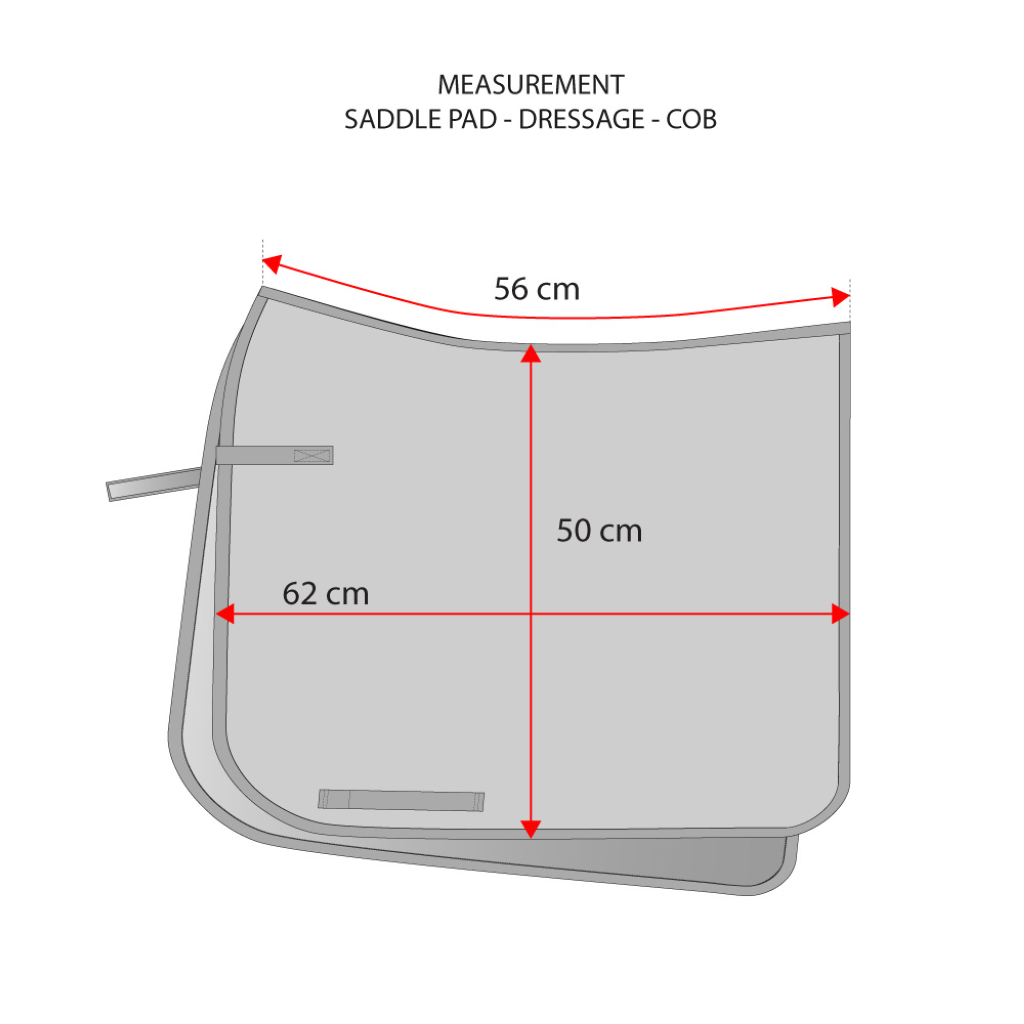 Tapis de selle PINK PEARL DRESSAGE - Equestrian Stockholm