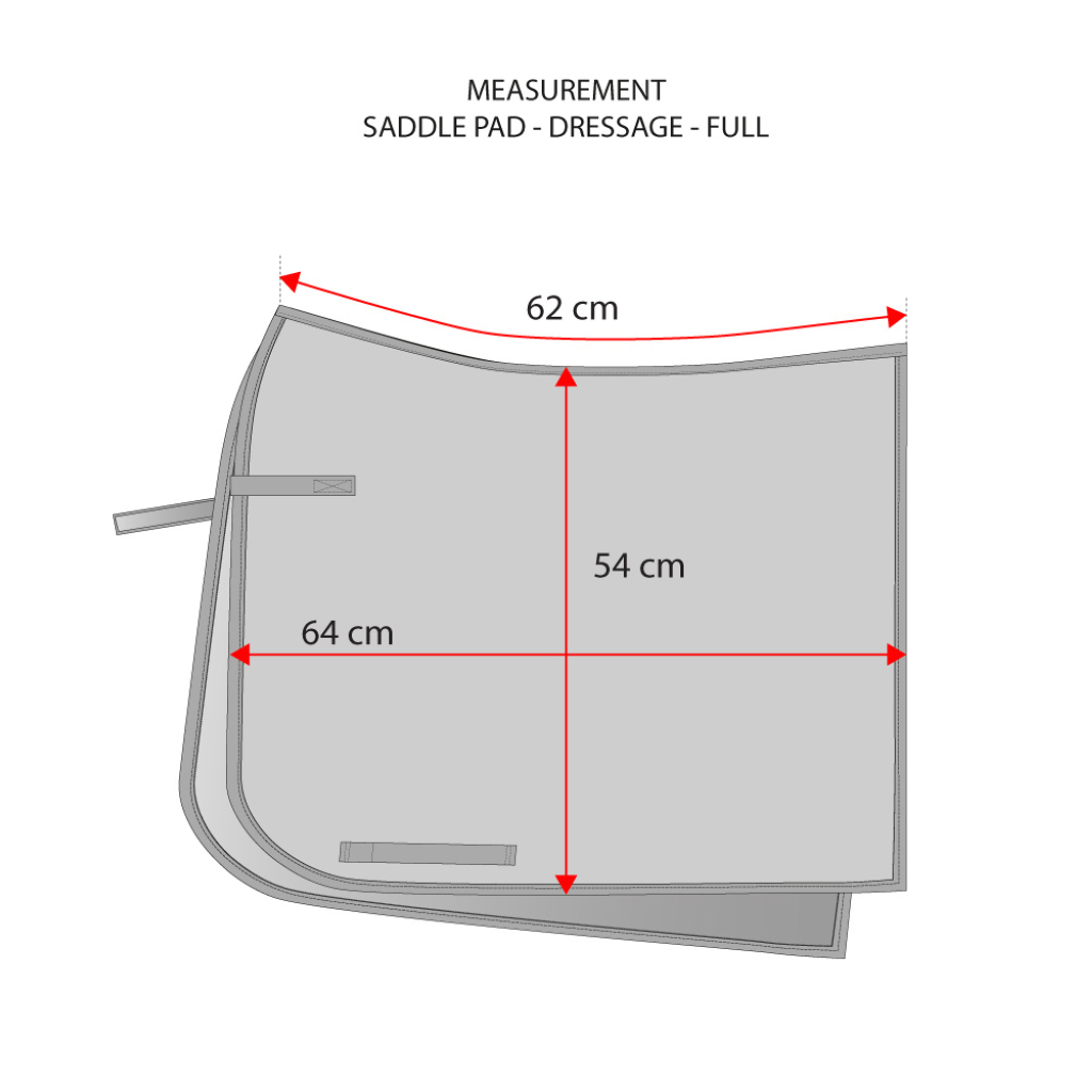 Tapis de selle PINK PEARL DRESSAGE - Equestrian Stockholm
