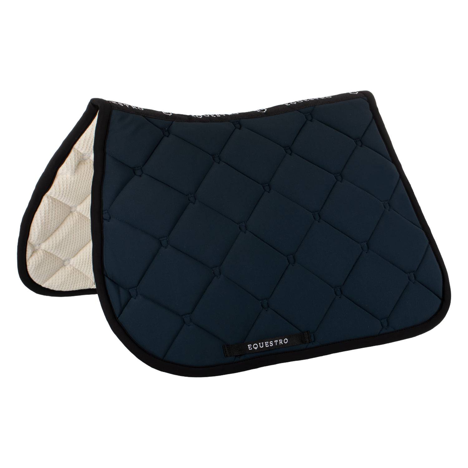 Technical multi-logo saddle pad - EQUESTRO