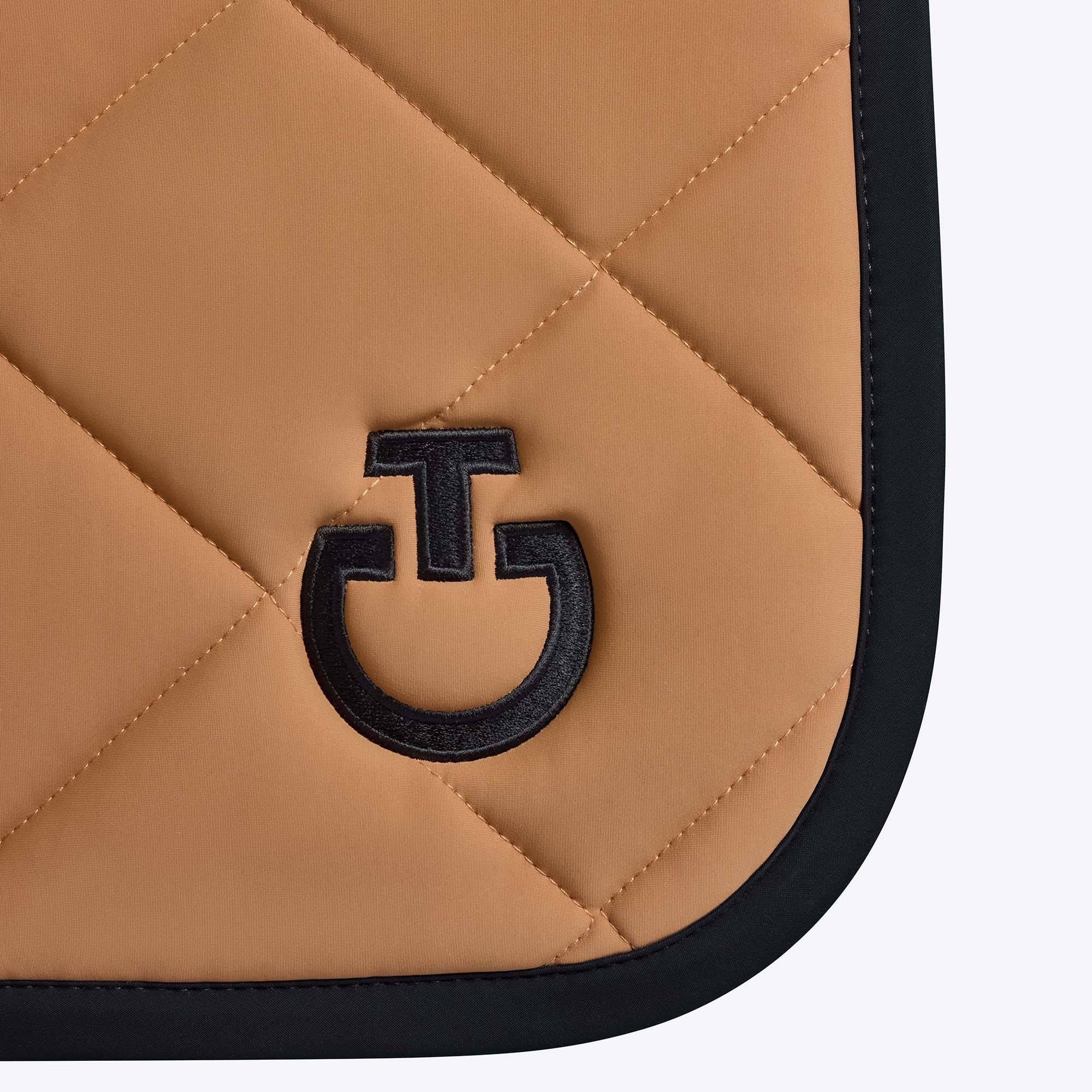 Tapis de selle Diamond Quilted Camel - CAVALLERIA TOSCANA