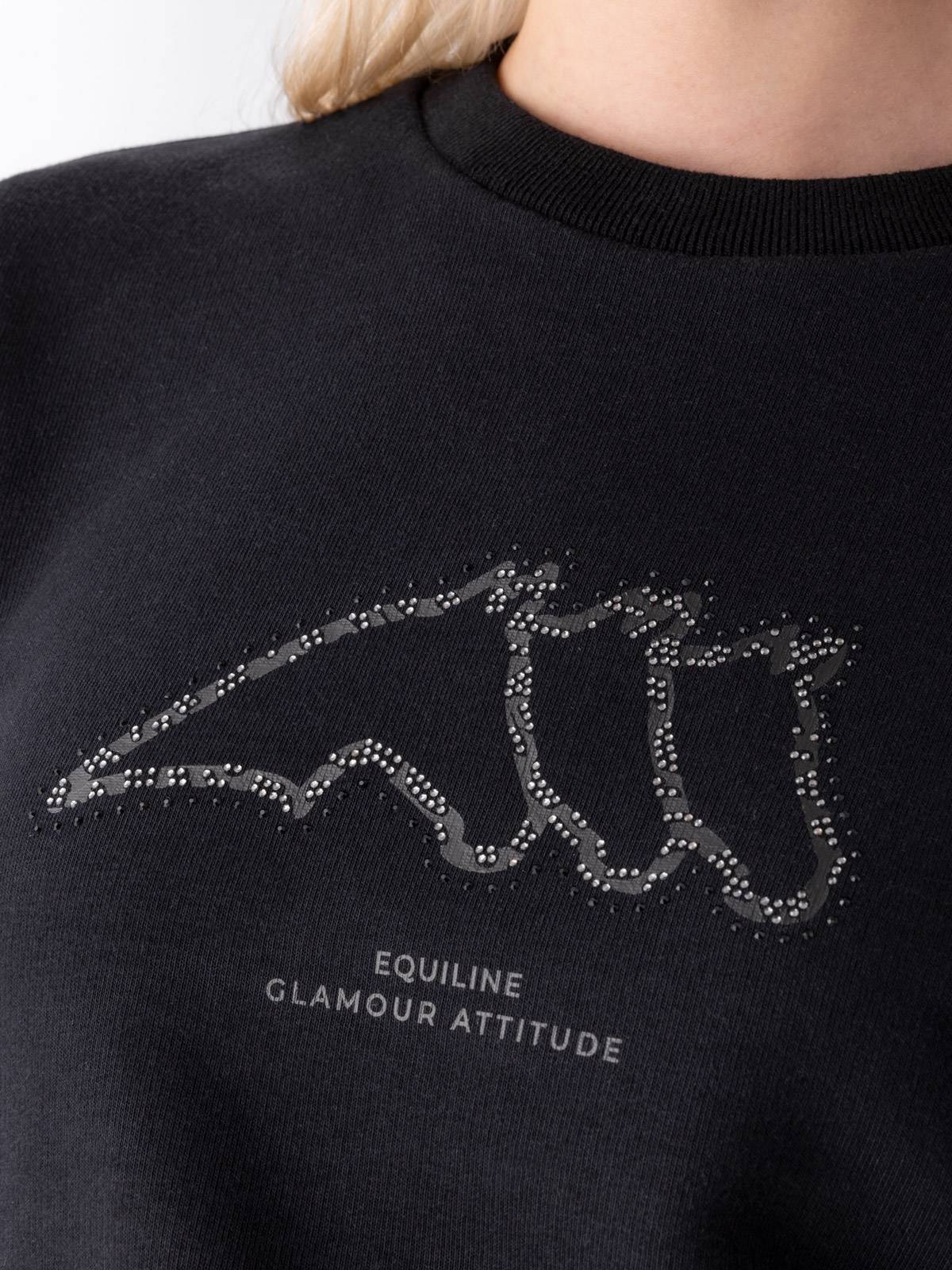 Gufeg round neck sweater - EQUILINE