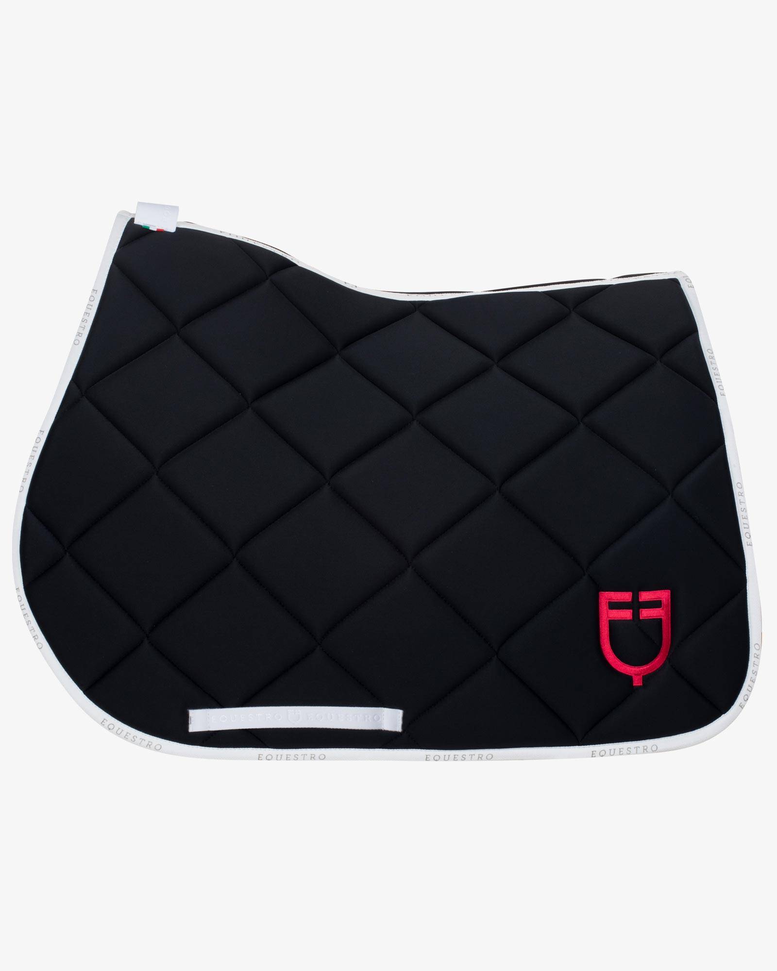 Multicolored logo saddle pad - EQUESTRO