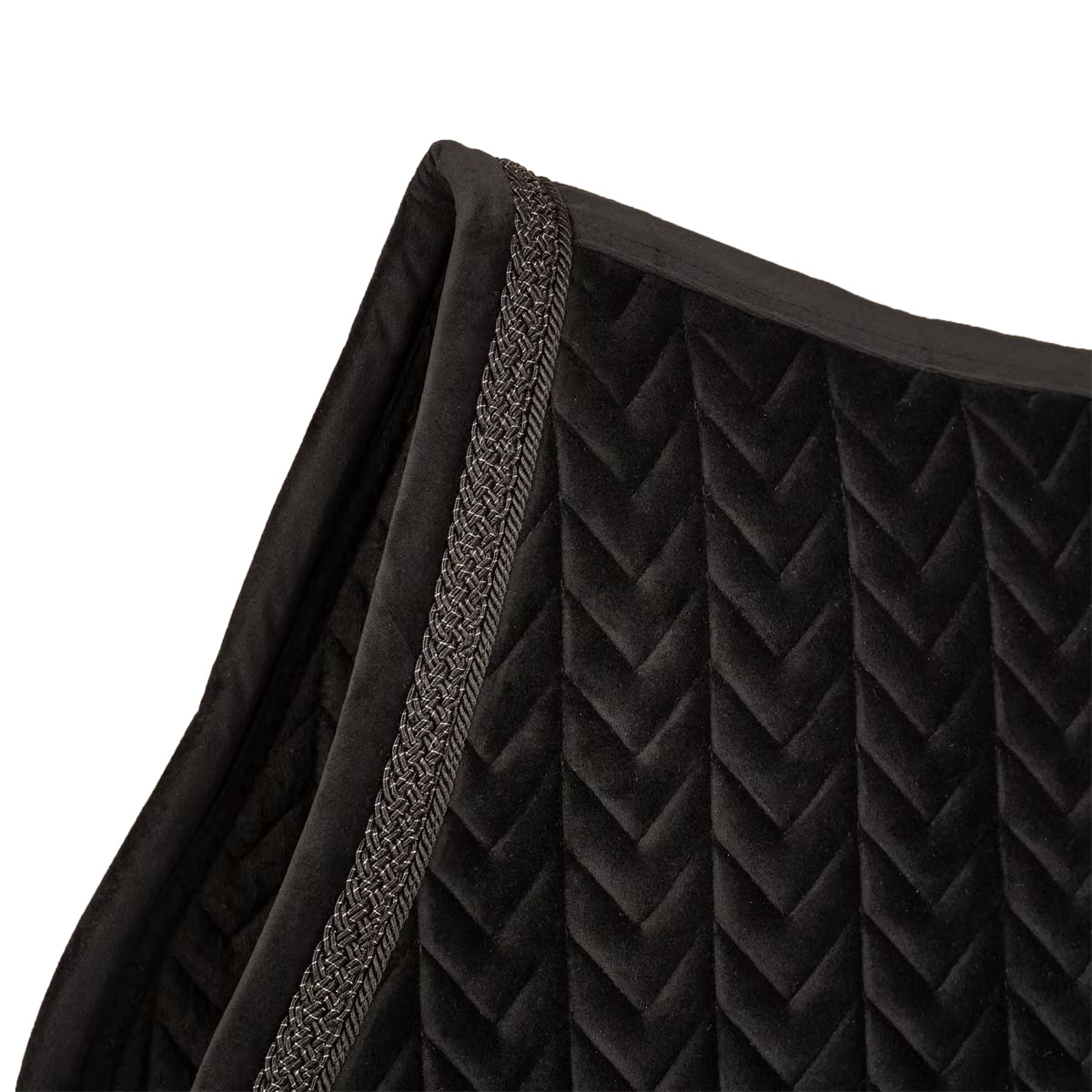 Tapis de selle Velvet Fishbone Plaited Glitter Rope MIXTE - Kentucky
