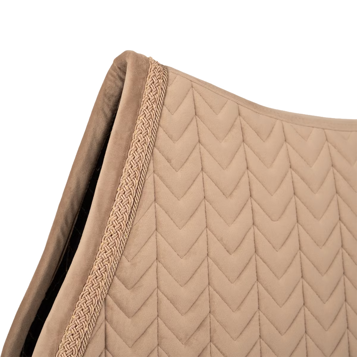 Tapis de selle Velvet Fishbone Plaited Glitter Rope MIXTE - Kentucky