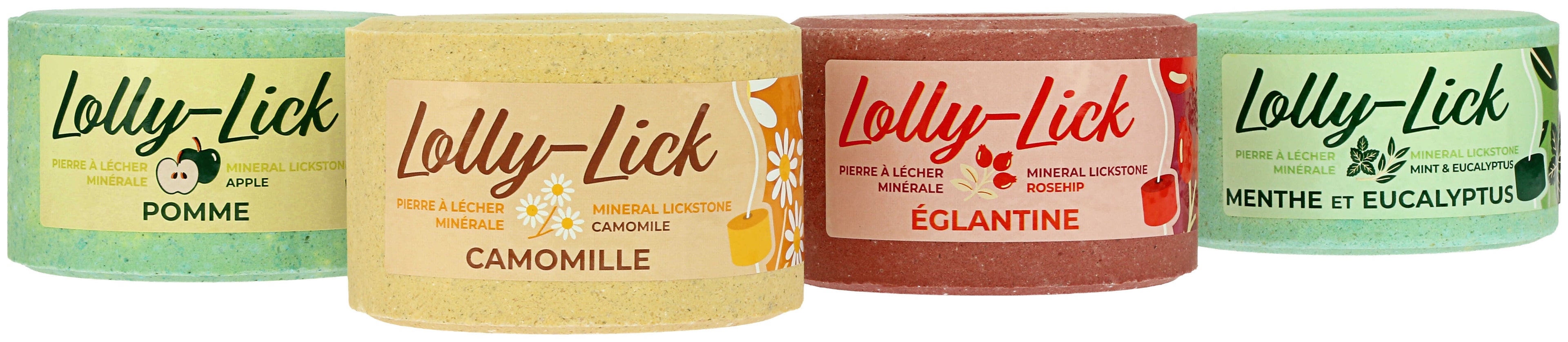 Pierre à sel Lolly Lick Menthe/Eucalyptus - Hippotonic