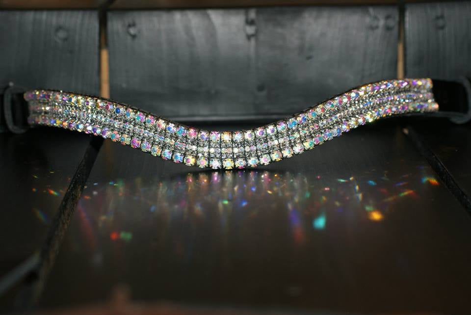 Frontal strass blanc WWF