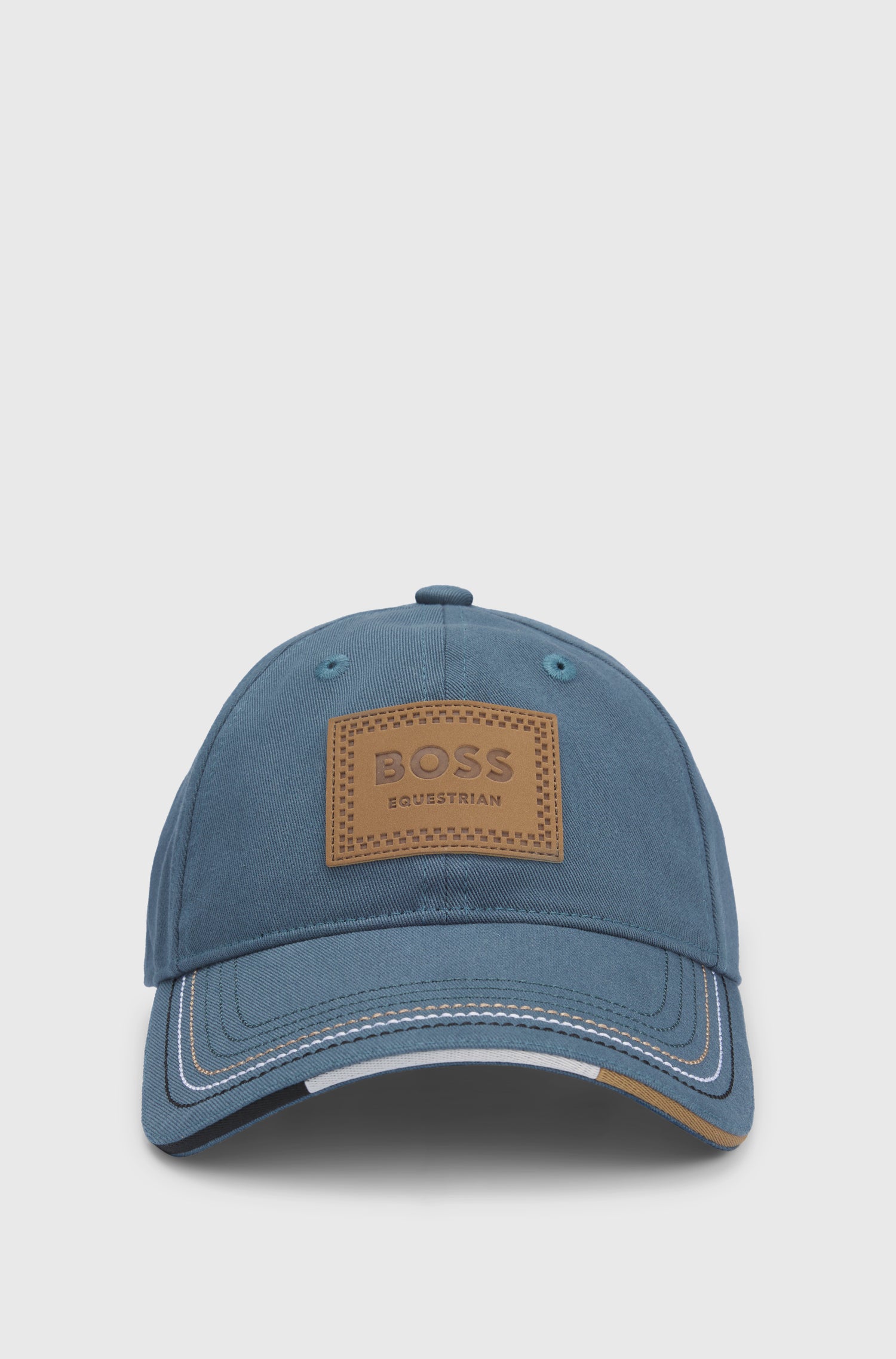 Casquette Vintage Patch cuir - Boss Equestrian
