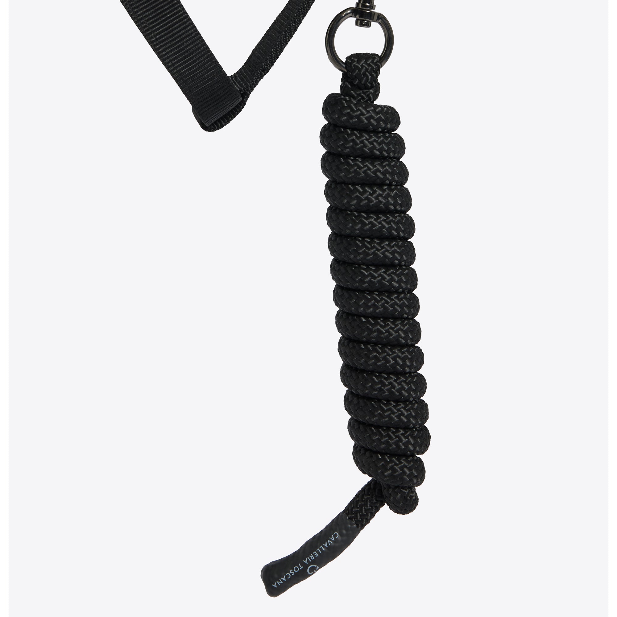 Ensemble licol & longe nylon noir - Cavalleria Toscana