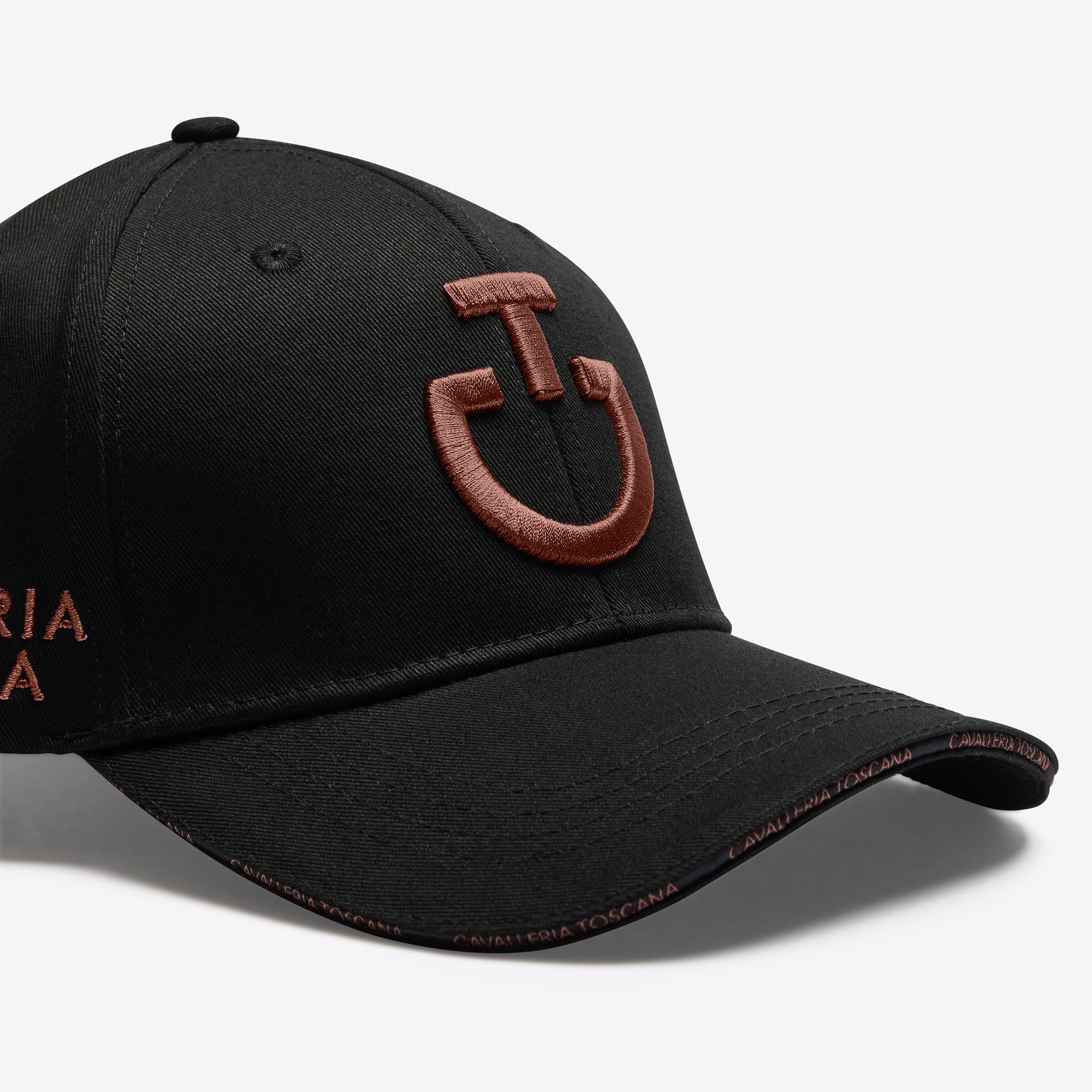 Casquette Taupe Noir marron - CAVALLERIA TOSCANA