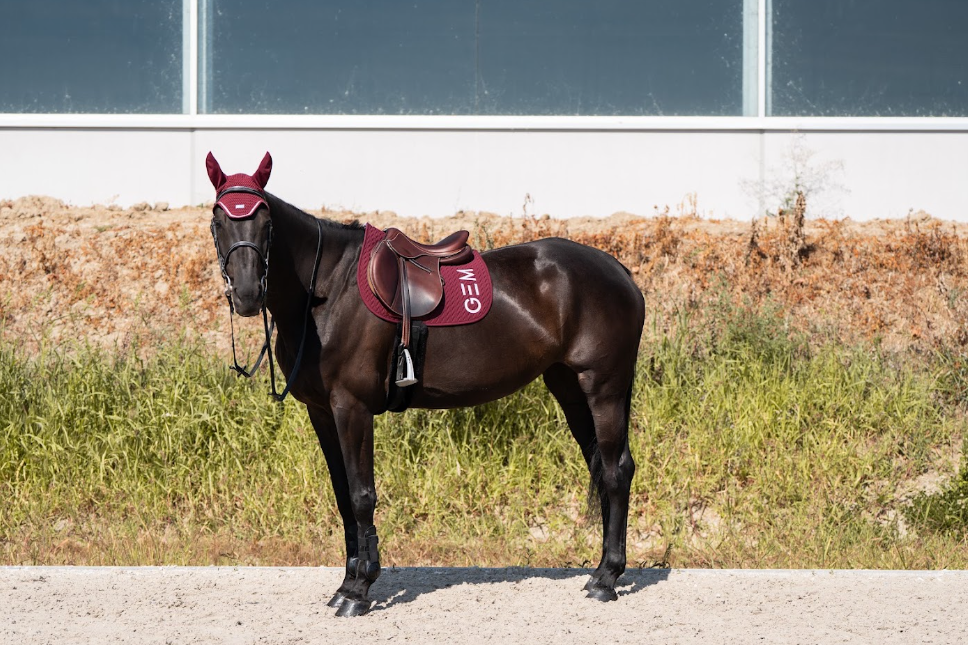 Tapis de selle TEN Bordeaux mixte - GEM