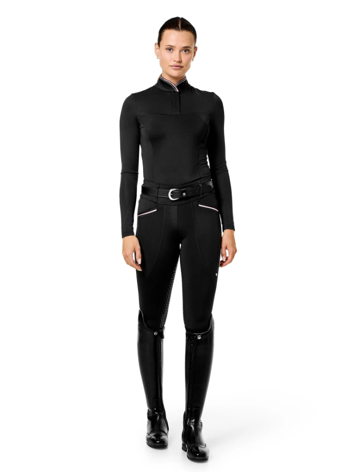 Haut manches longues Revenew Pink Glimmer - EQUESTRIAN STOCKHOLM
