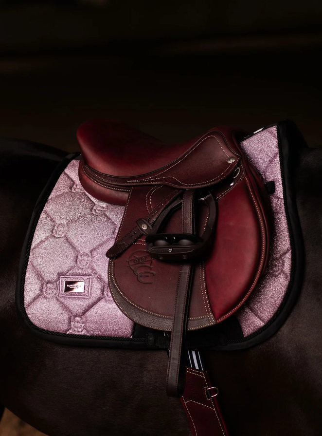 Tapis de selle Pink Glimmer MIXTE - EQUESTRIAN STOCKHOLM