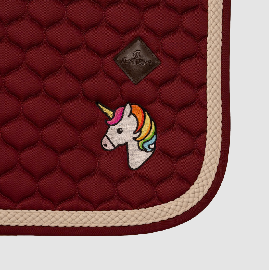 Tapis de selle Plaited cord Licorne MIXTE - KENTUCKY