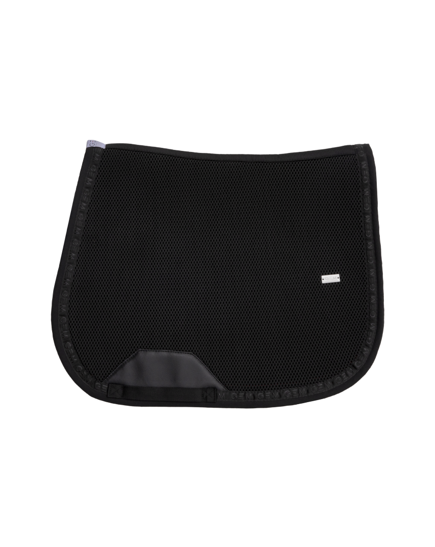 Tapis de selle MESH Noir/Noir Mixte - GEM