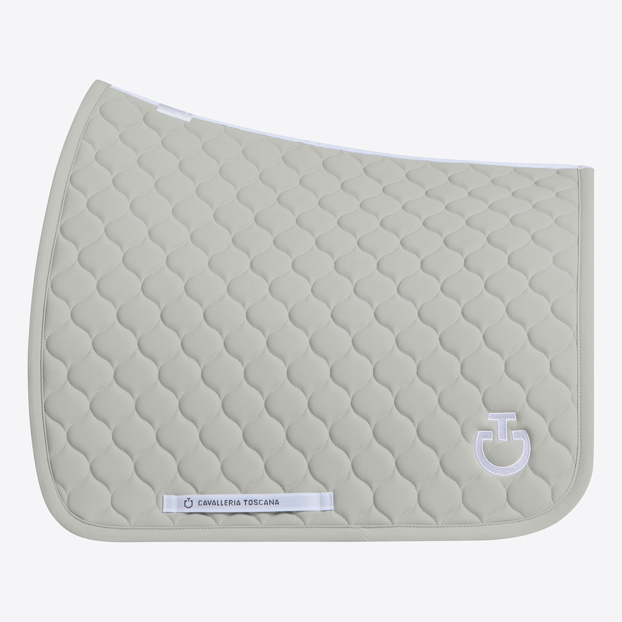 Tapis de selle Circular Gris clair DRESSAGE - CAVALLERIA TOSCANA