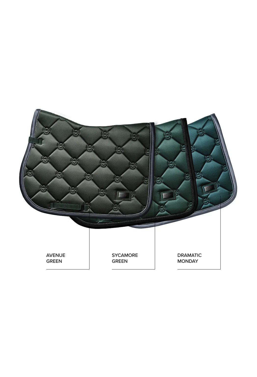 Tapis de selle Avenue green MIXTE - EQUESTRIAN STOCKHOLM